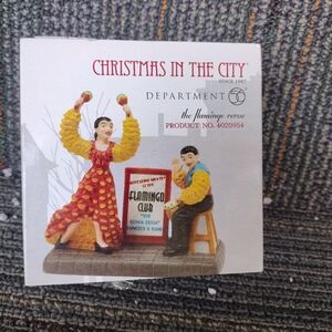 Department 56 Christmas in the City The Flamingo Revue!  New!
